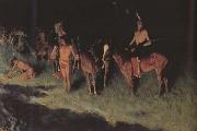 Frederic Remington, The Grass Fire (mk43)